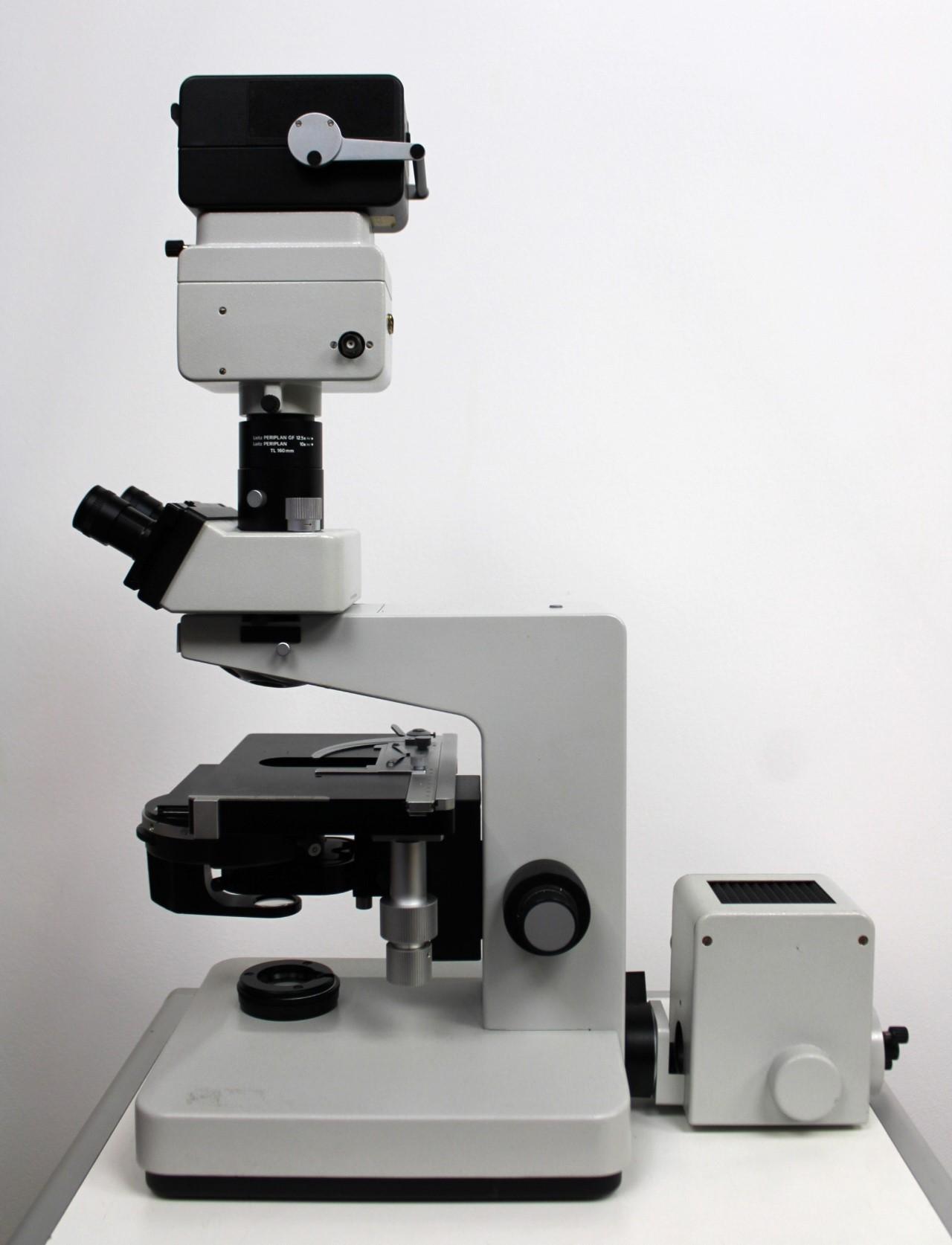 Leitz Dialux 20 Microscope with WILD MPS 51 S SPOT Camera Good Condition