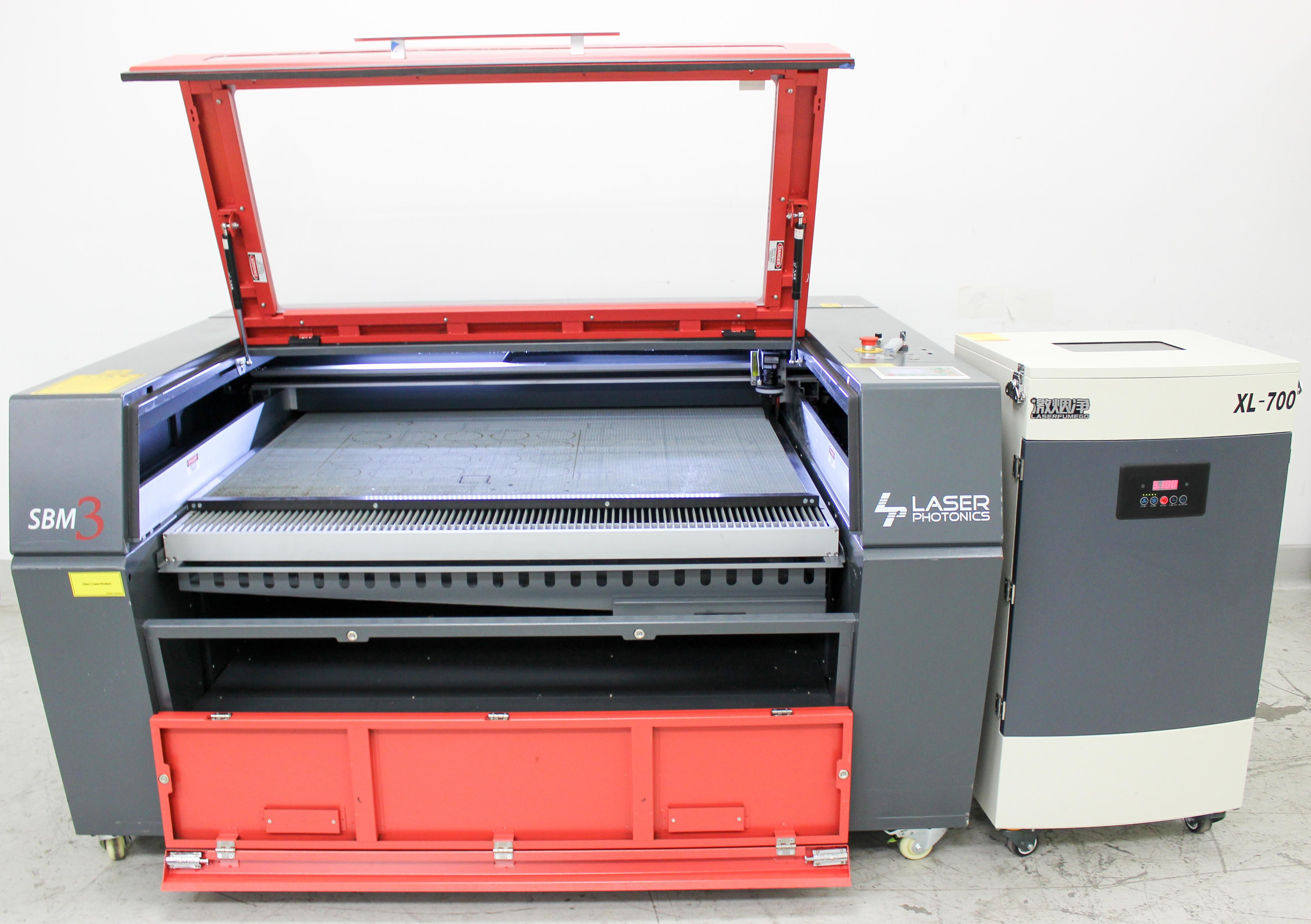 Laser Photonics SBM-3 Laser Cutting Engraving 70W CO2 Air-Cooling Includes XL-700