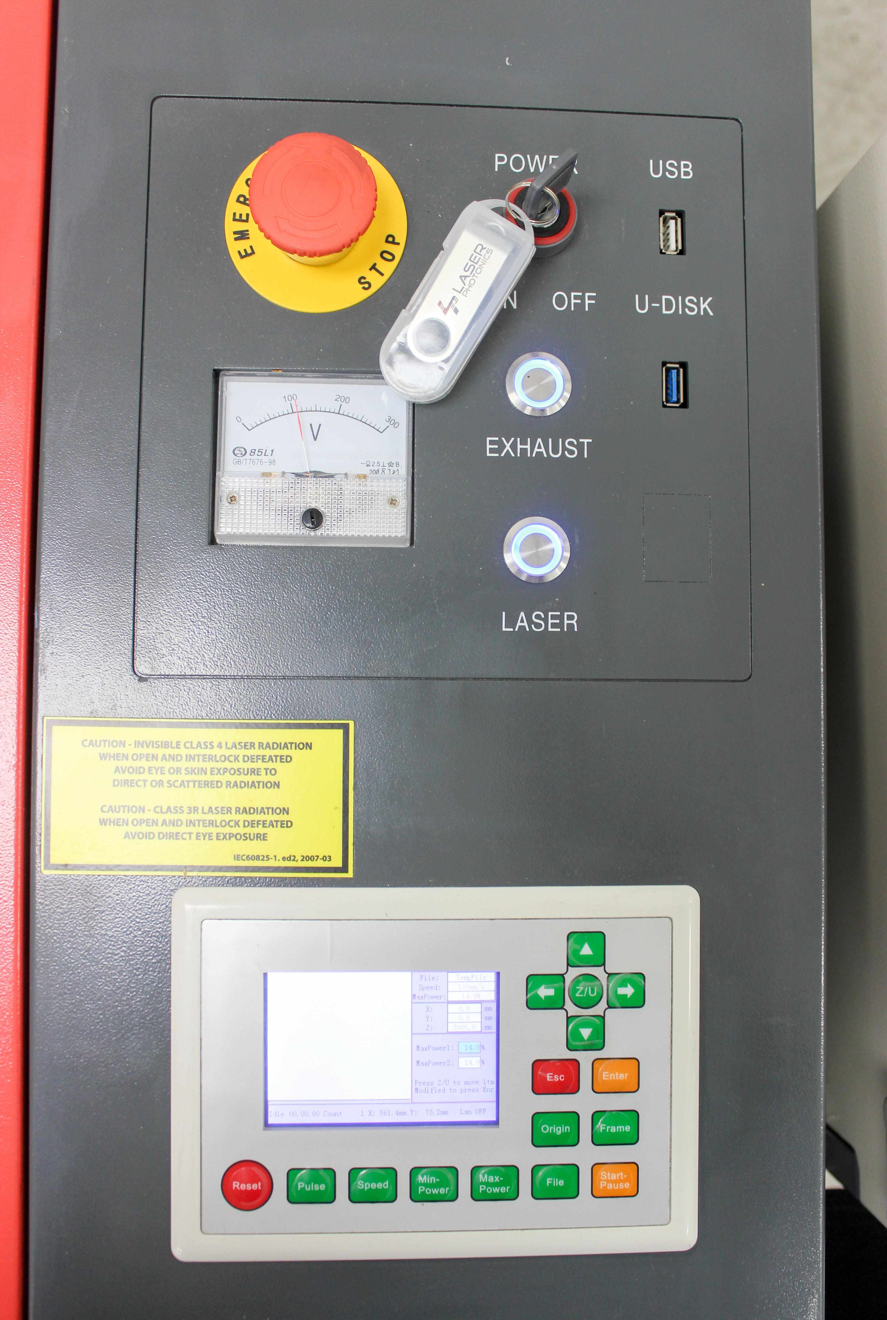 Laser Photonics SBM-3 Laser Cutting Engraving 70W CO2 Air-Cooling Includes XL-700