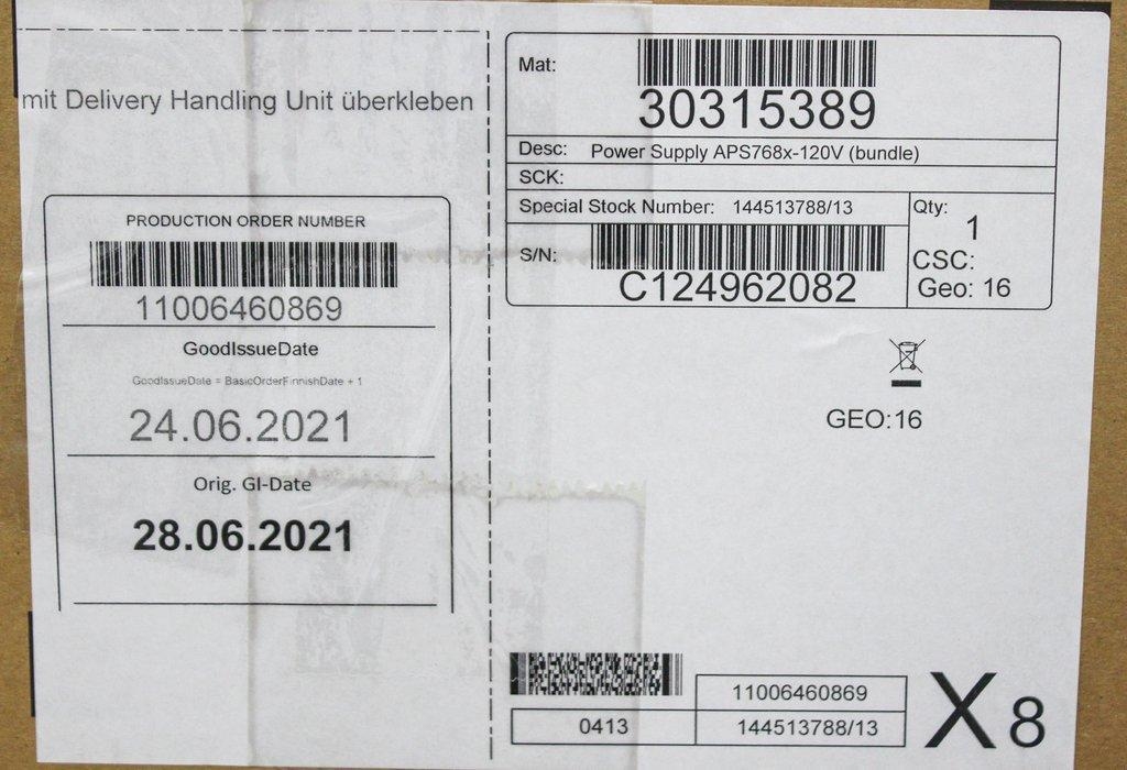 Mettler-Toledo APS768x-120V Power Supply Module for Analytical Use