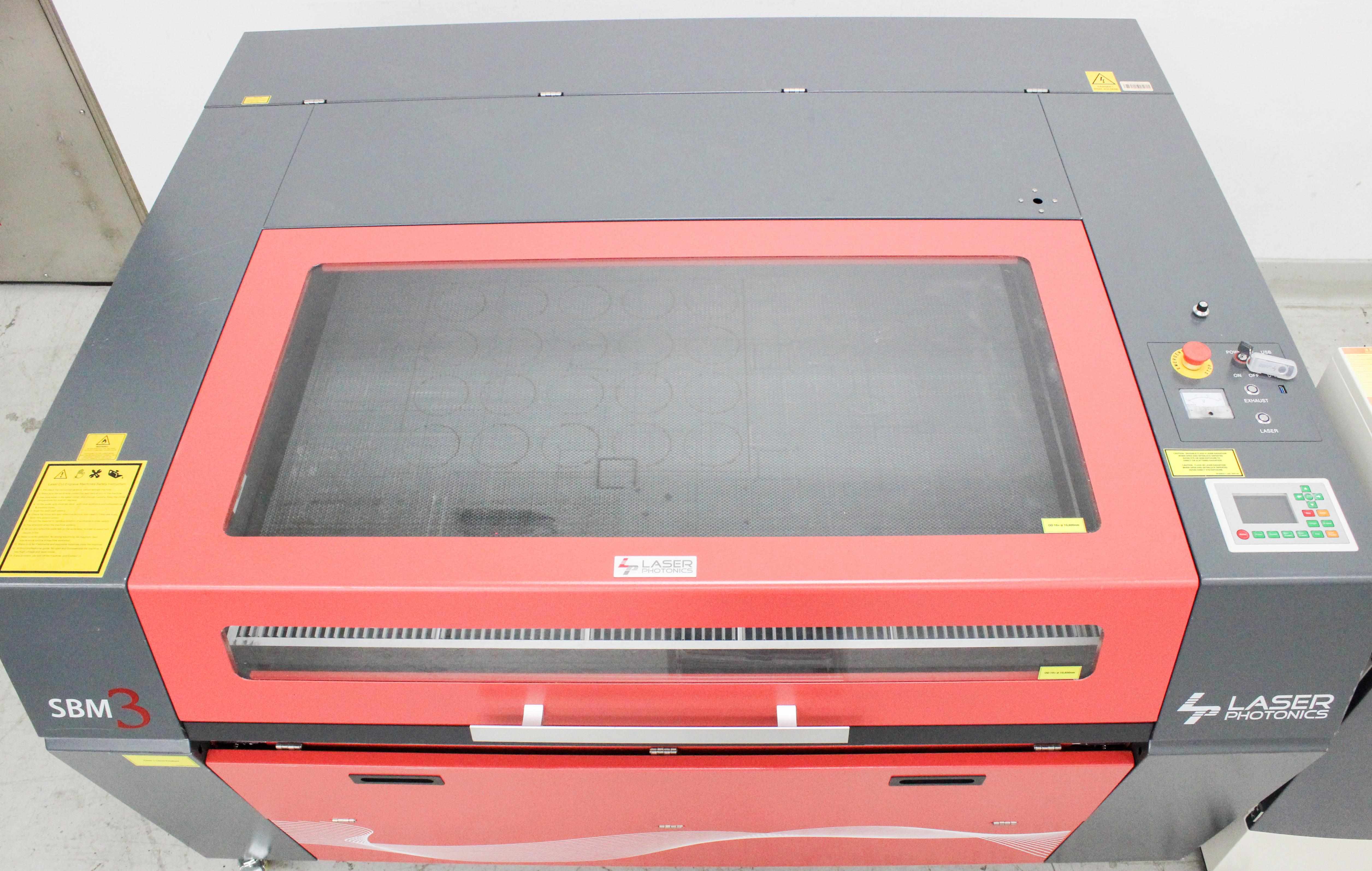 Laser Photonics SBM-3 Laser Cutting Engraving 70W CO2 Air-Cooling Includes XL-700