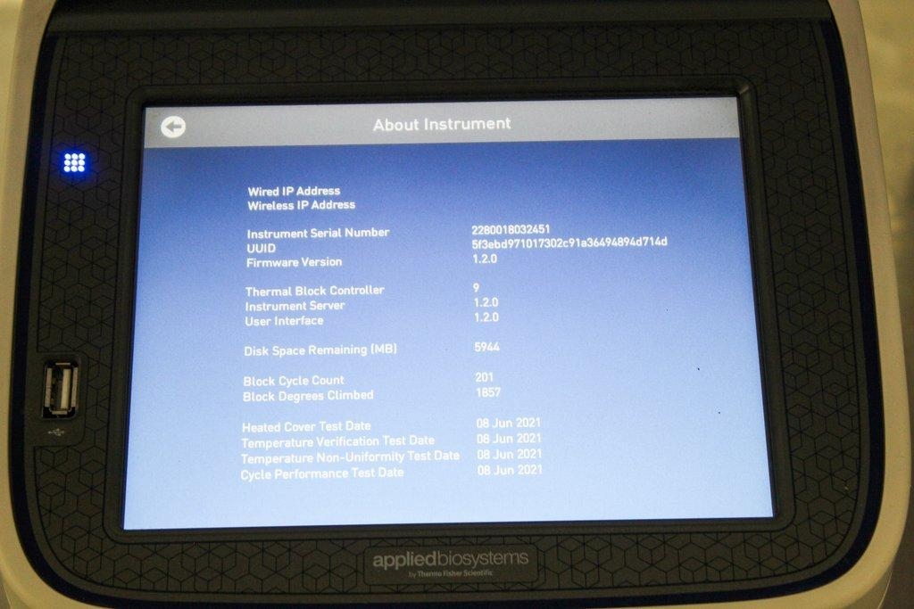 ABI SimpliAmp Thermal Cycler 100-240V PCR Thermal Cycler VG Condition