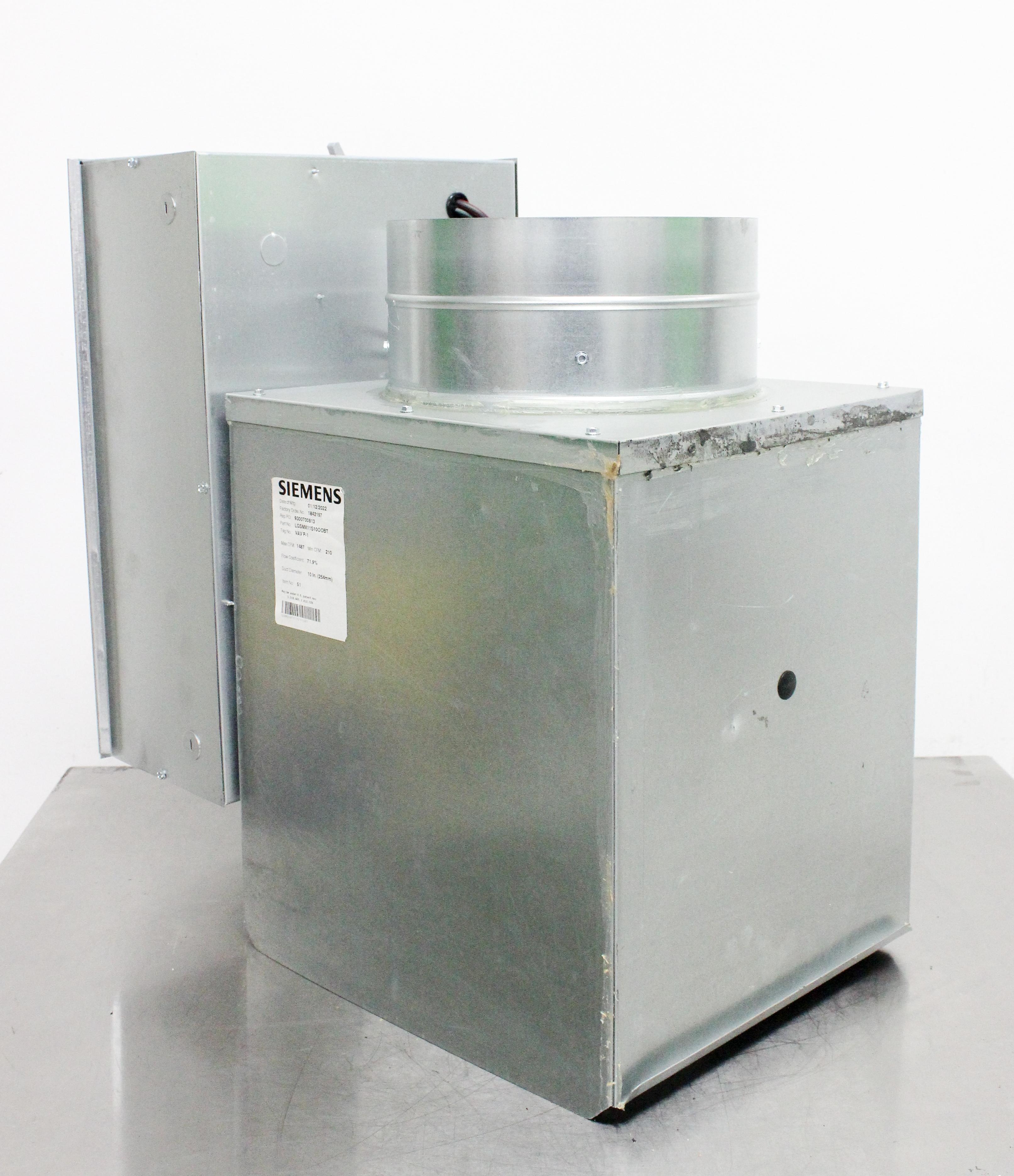 Siemens LSGMX11S10OOBT Lab Air Terminal HVAC High Precision Control