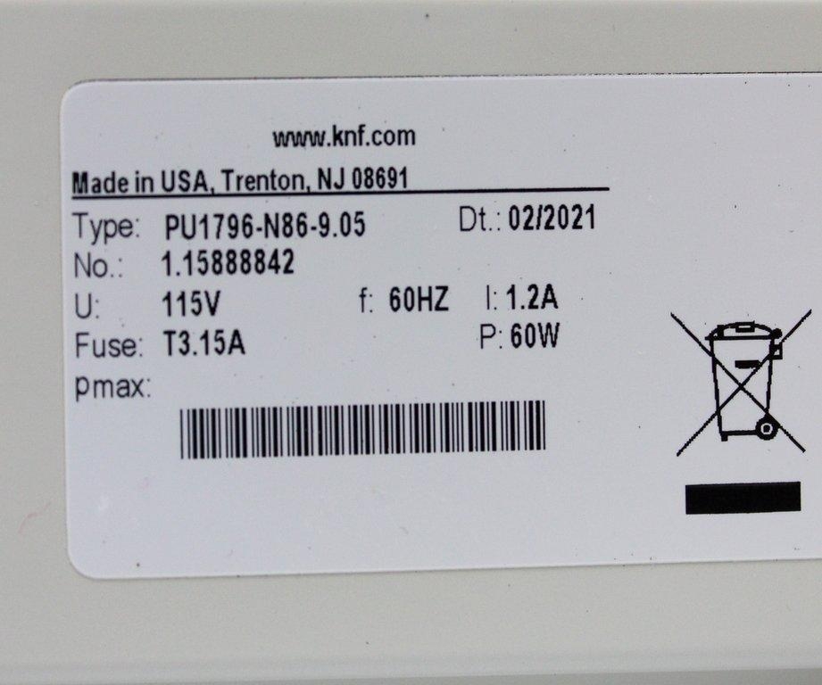 Millipore Millivac Mini Pump XX5411560 Laboratory Vacuum Pump 115V 50/60Hz New