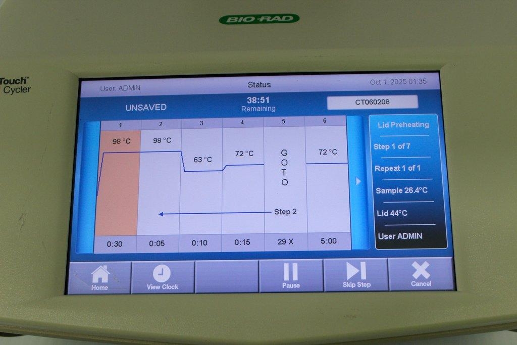Bio Rad 96W Reaction Module Chemistry Fast Near New Condition E-Class