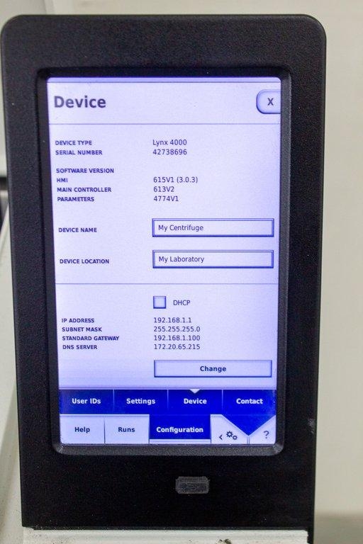 Thermo Sorvall Lynx 4000 Centrifuge 4L Capacity 24000 RPM Floor Model