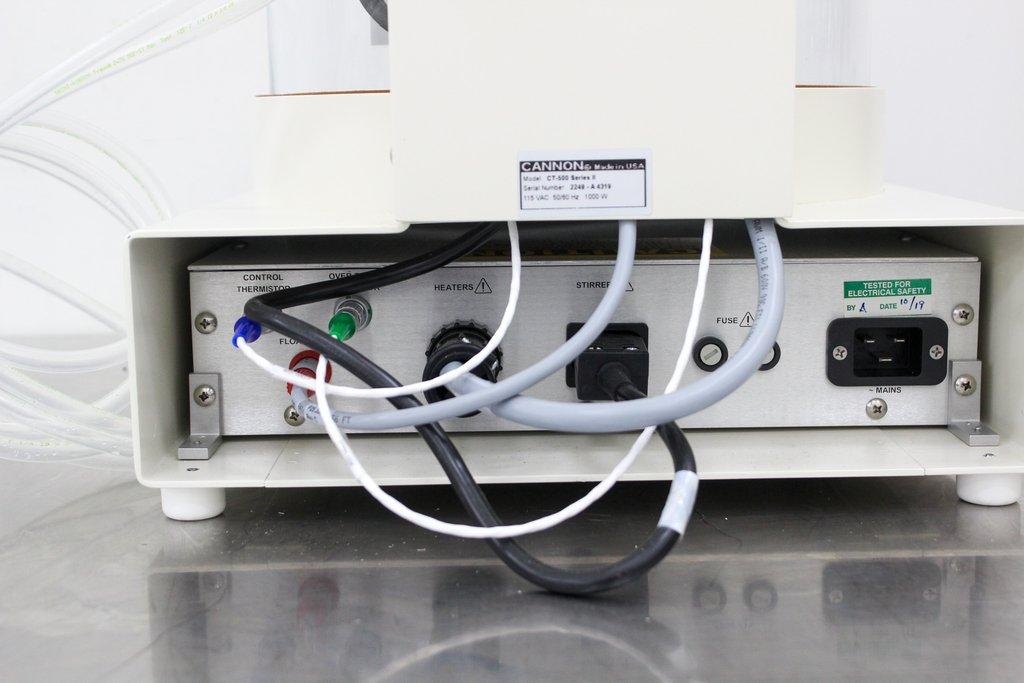 Cannon CT-500 II Constant Temperature Bath, Chiller, Water Bath, 120V, Used