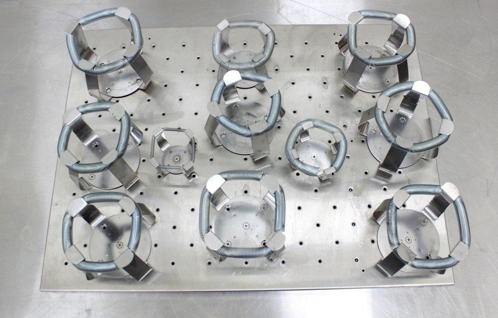 VWR Turn-Key Flask Clamps Platform Accessory Stainless Steel 500ml/1L