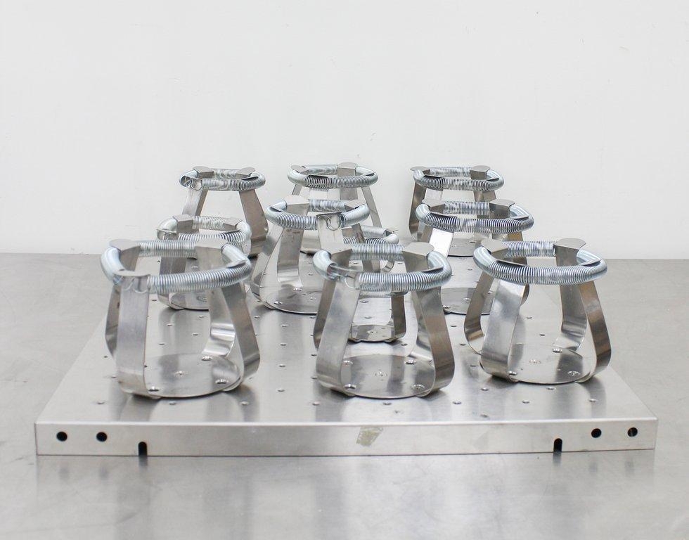 VWR Turn-Key Flask Clamps Platform Accessory Stainless Steel 500ml/1L