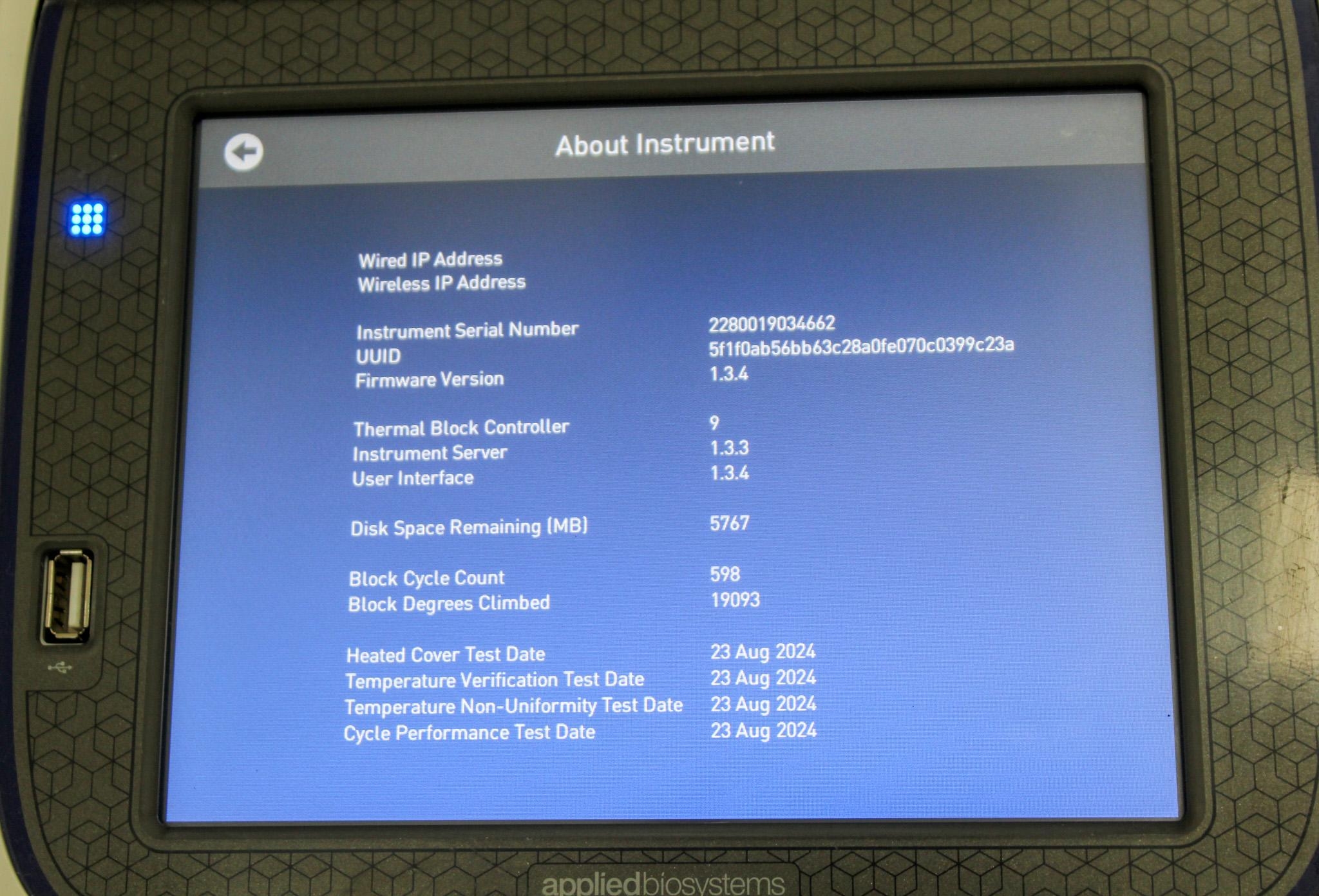 Applied Biosystems SimpliAmp Thermal Cycler Ref: A24812