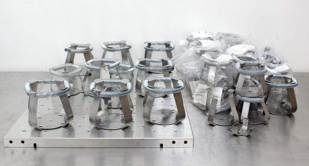 VWR Turn-Key Flask Clamps Platform Accessory Stainless Steel 500ml/1L