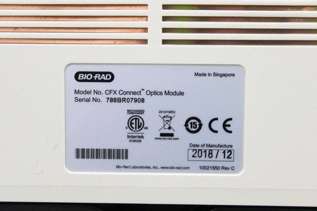 BIO-RAD CFX Connect Thermal Cycler PCR Optics Module Good Condition