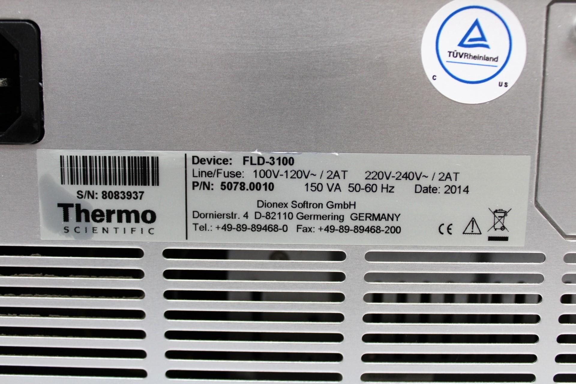 Thermo Dionex UltiMate 3000 HPLC System Fluorescence Detection