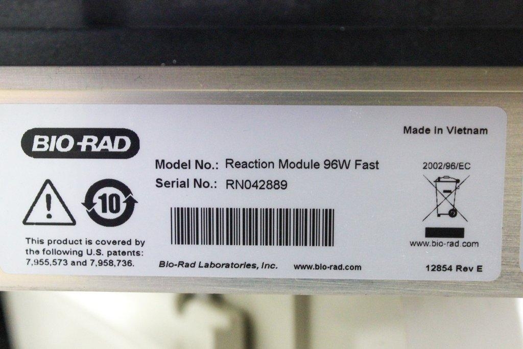 Bio Rad C1000 Touch Thermal Cycler PCR 96 Well Fast Module