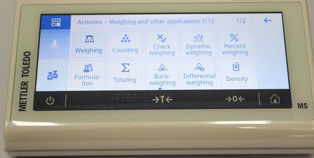 Mettler Toledo MS12002TS 0.001g Precision Lab Scale Precise Weight Measurement