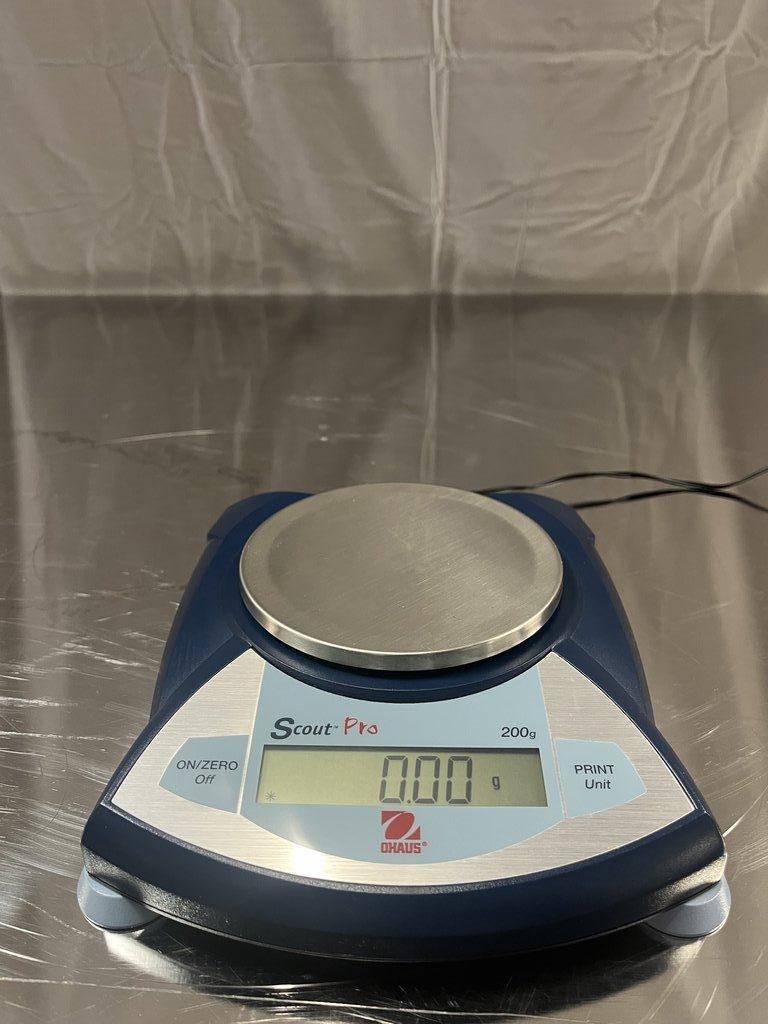 Ohaus Scout Pro SP202 Balance Good Condition Functionality