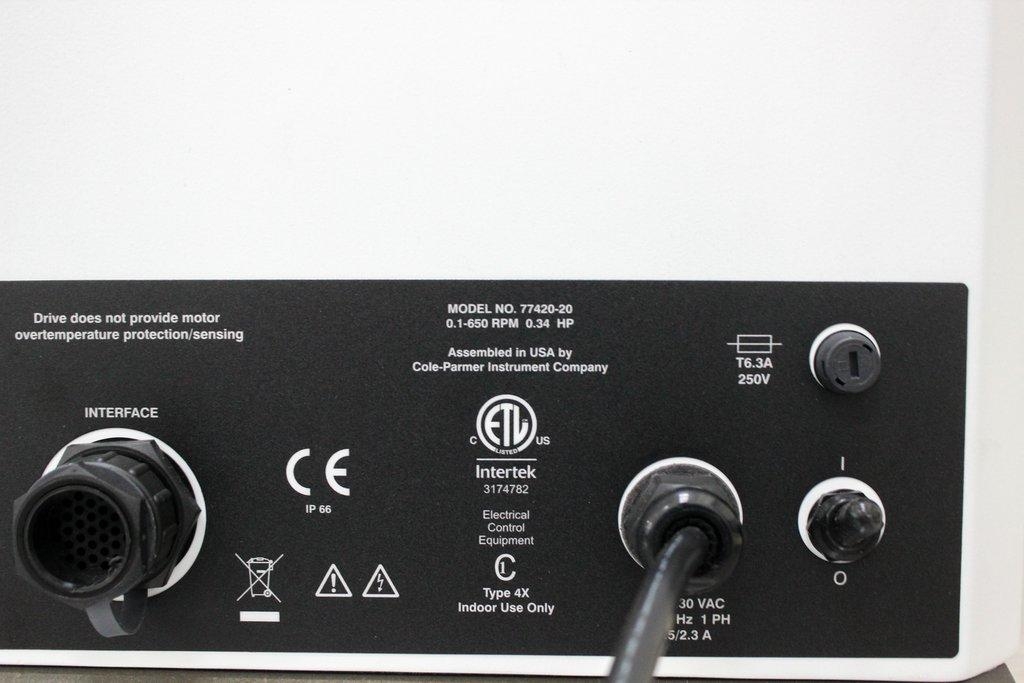 MasterFlex 77420-20 Peristaltic Pump for Analytical Liquid Handling, USA