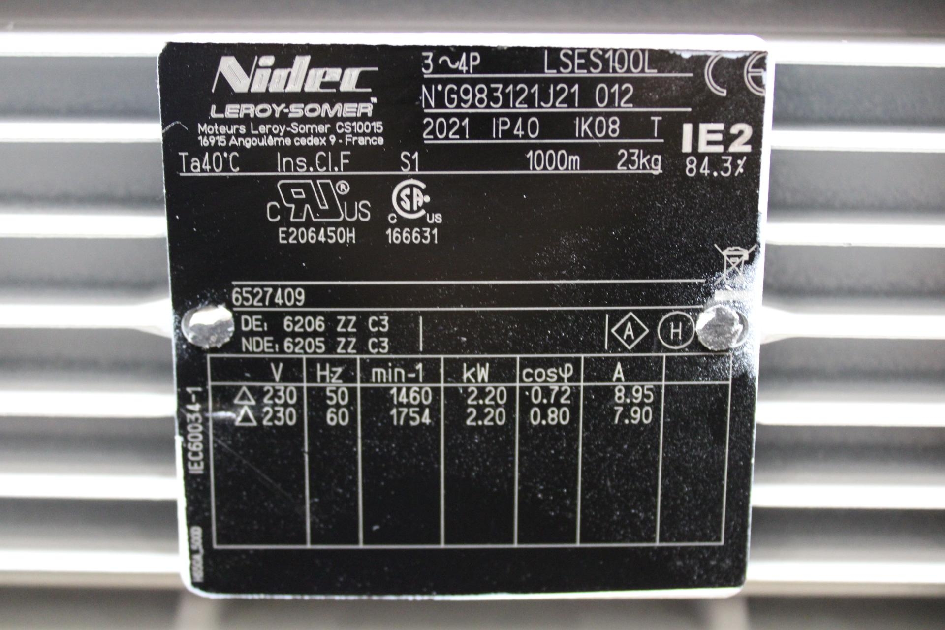 Sogevac SV120BIFC Vacuum Pump with Frequency Converter, Gas Ballast Valve
