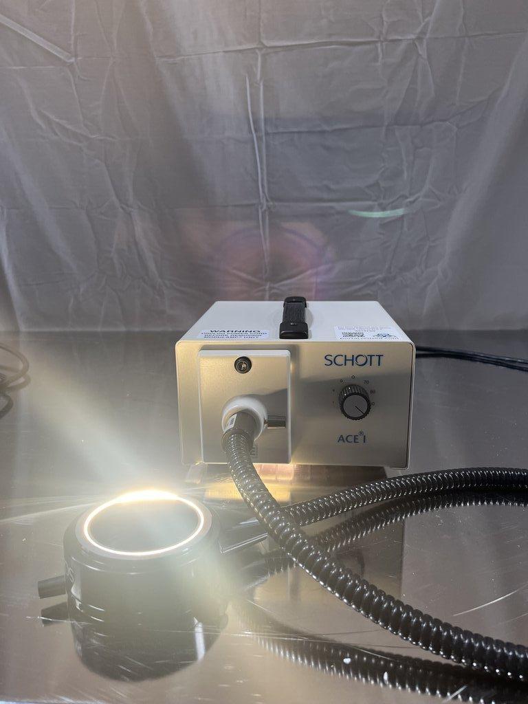Schott A20500 Fiber Optic Light Source - Excellent Condition, Standalone Unit