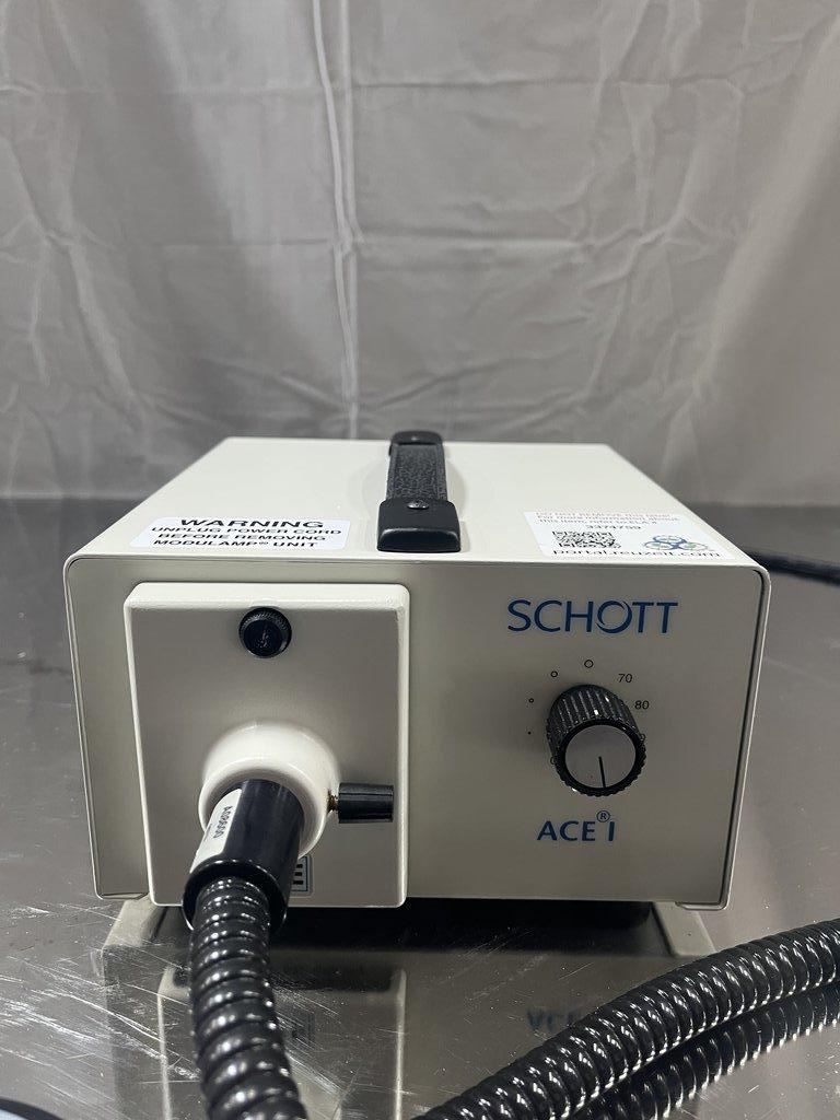 Schott A20500 Fiber Optic Light Source - Excellent Condition, Standalone Unit
