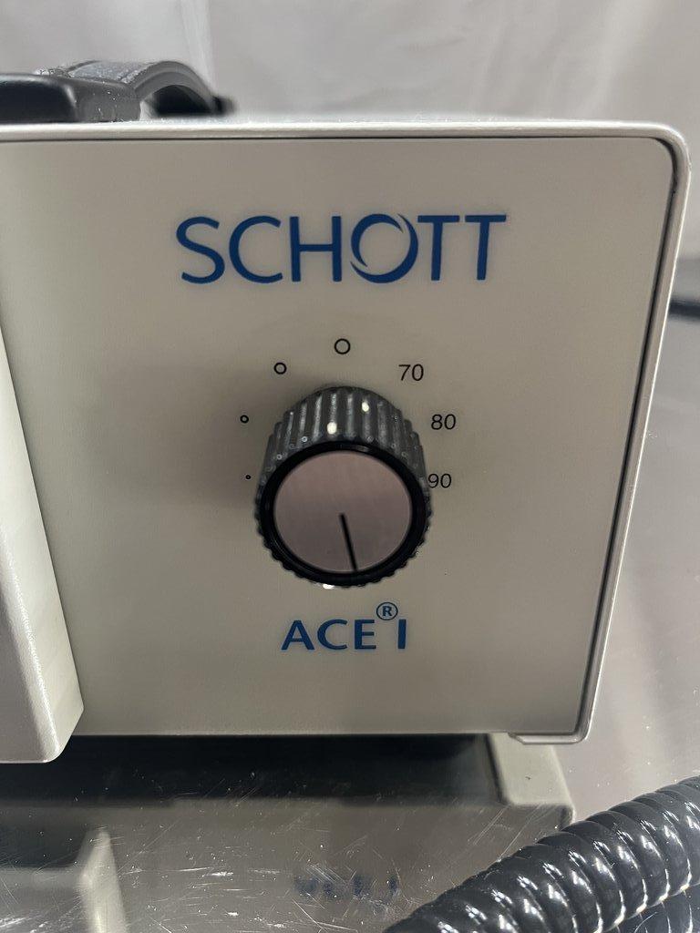 Schott A20500 Fiber Optic Light Source - Excellent Condition, Standalone Unit