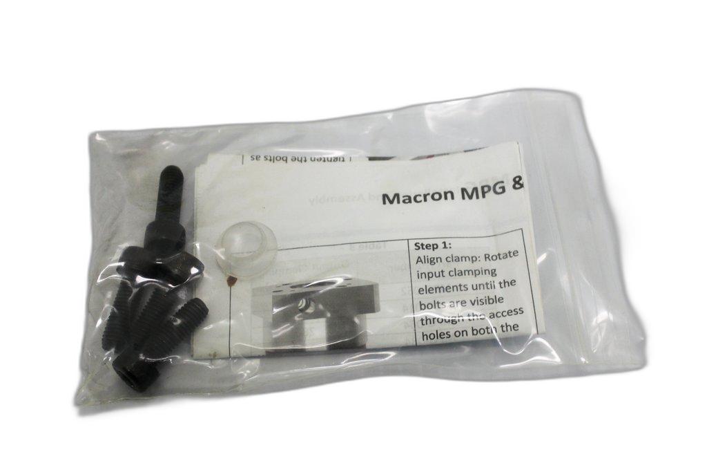 Macron Dynamics G255423 Precision Right-Angle Spiral Bevel Gearboxes 10:1