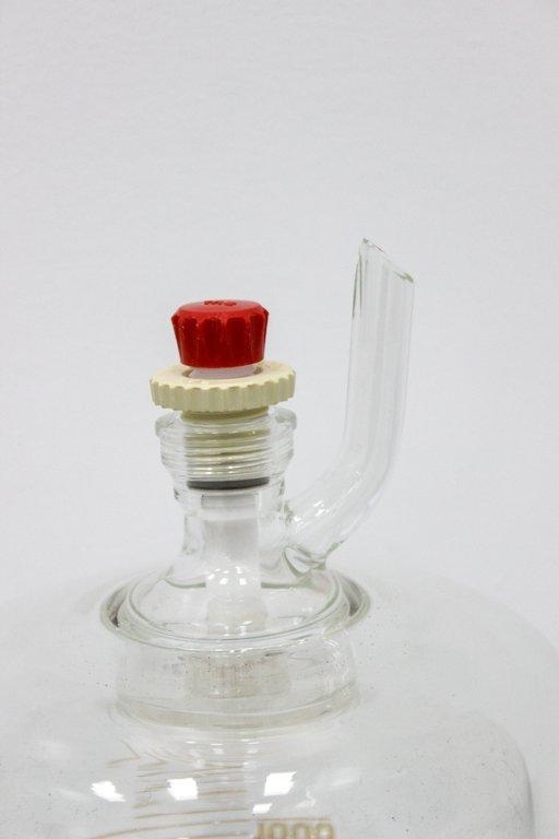 Ace Glass Flask Cylindrical Jacketed 3L Chemistry Accessory Very Good Cond.