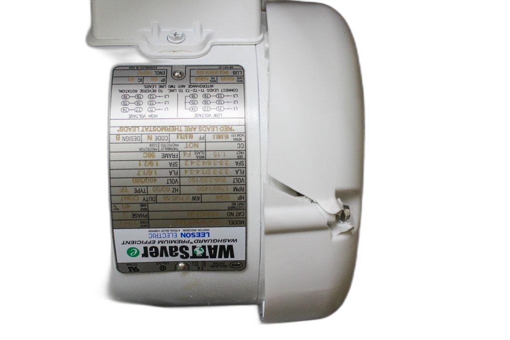 WATTSaver C6T17WC380A Washdown Motor, 380-480V, 50/60Hz, Excellent Condition