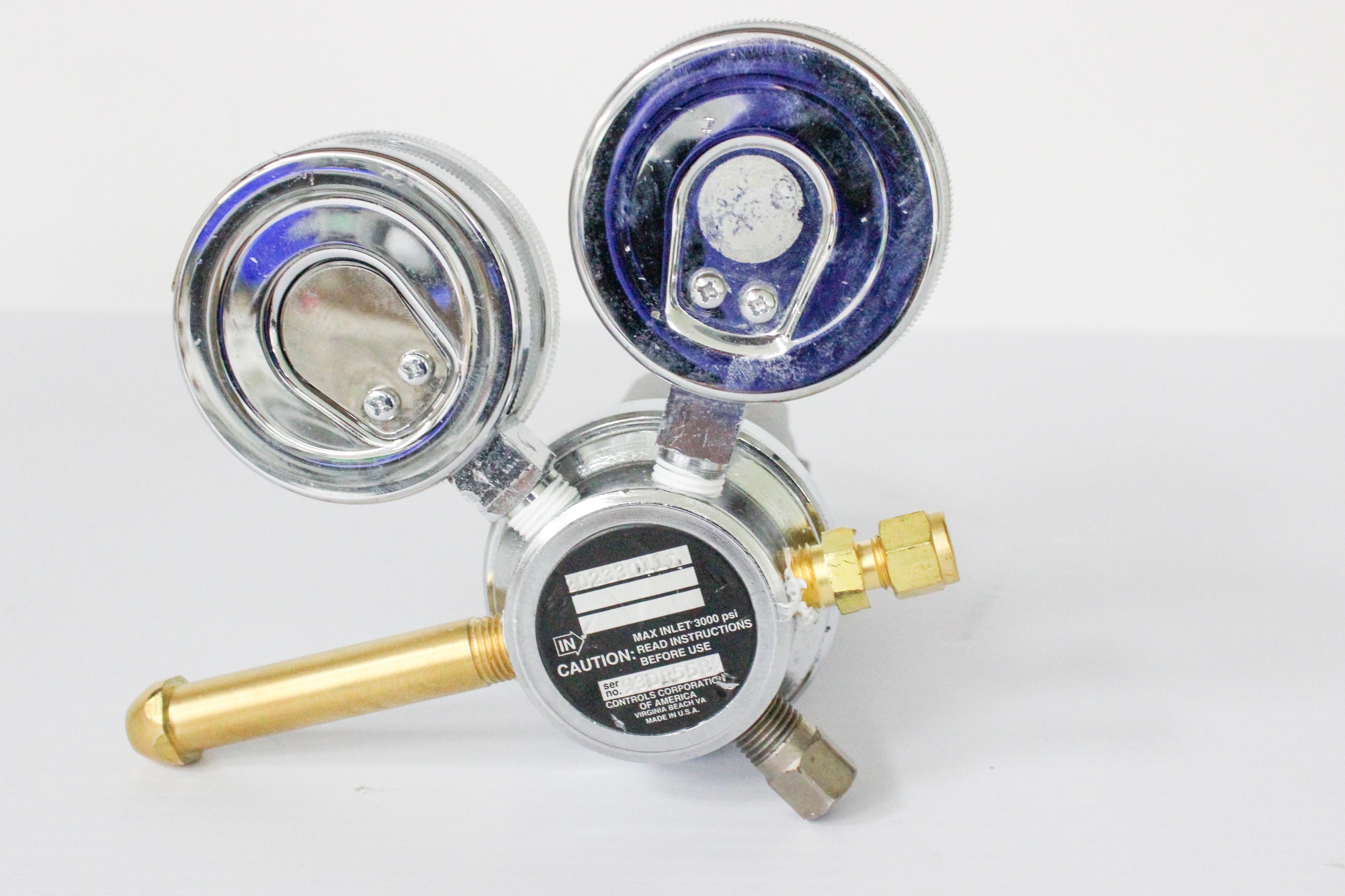Controls Corporation of America Gas Regulator 20233011L 3000psi Input