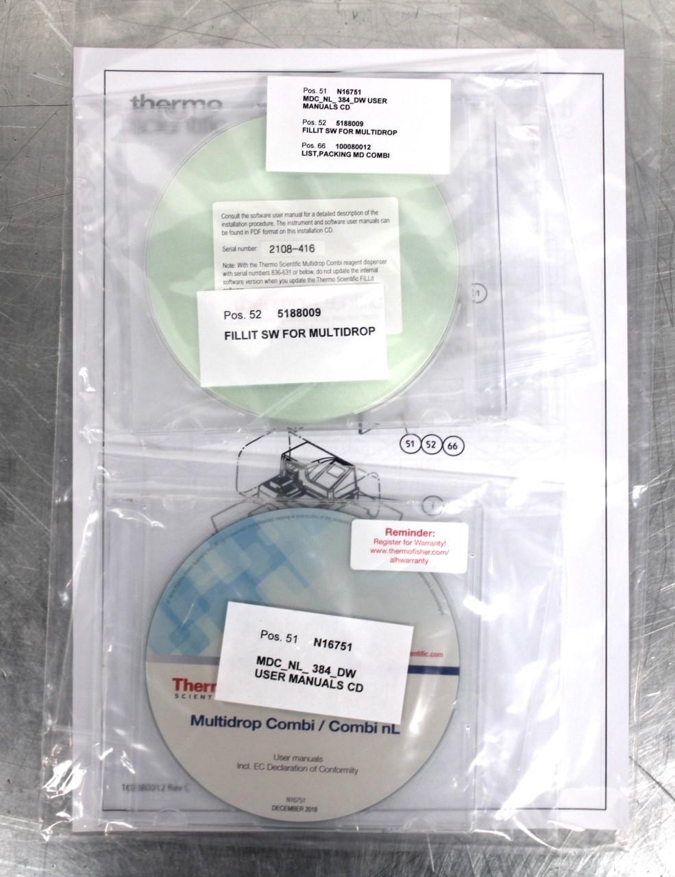 Thermo Scientific Microplate Dispenser MultiDrop Combi Type 836 Ref 5840300