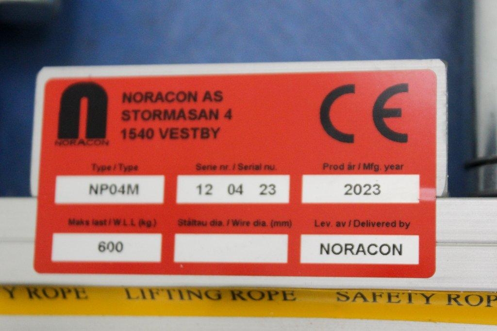 Noracon NP04M Trolley Manual Bogie Bender Aluminum Monorail Component