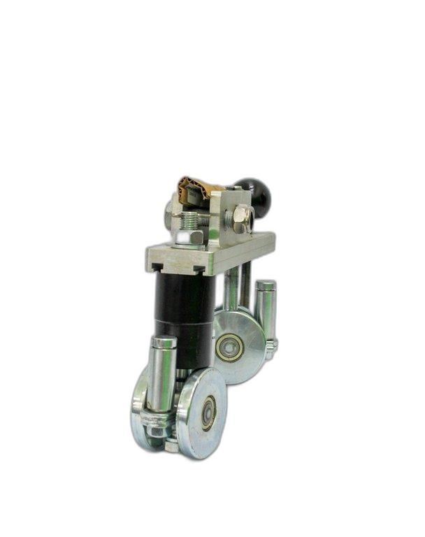 Noracon NP04M Trolley Manual Bogie Bender Aluminum Monorail Component