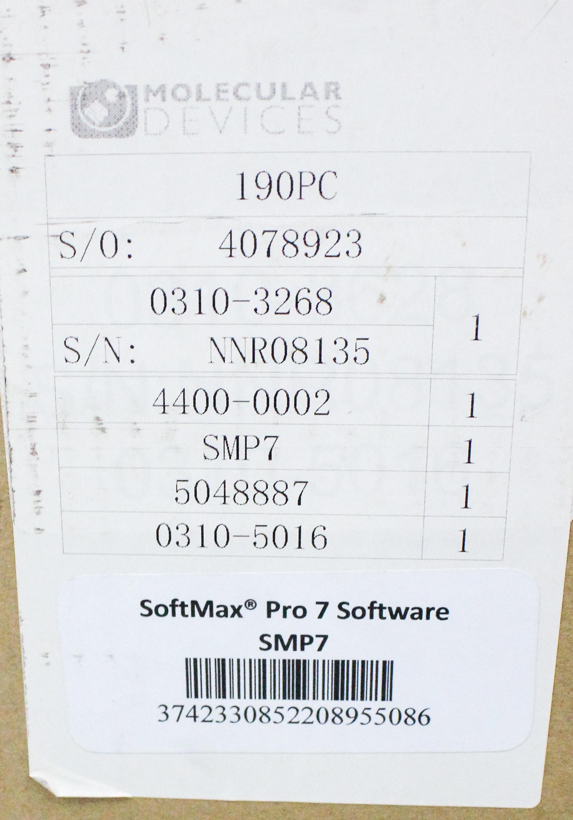 Molecular Devices SpectraMax 190 Microplate Reader Accurate Kinetic Assays