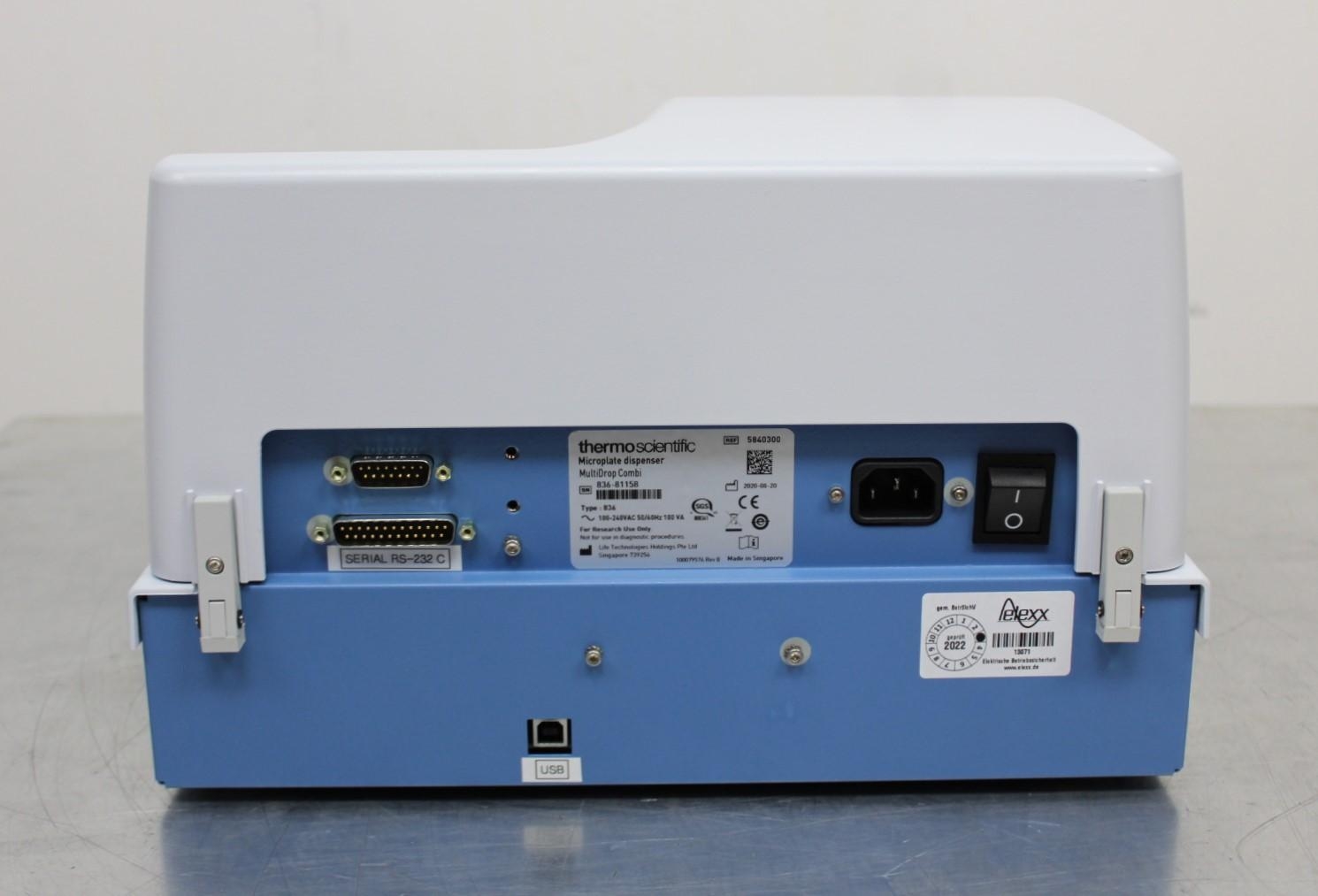 Thermo Scientific Microplate Dispenser MultiDrop Combi Type 836 Ref 5840300