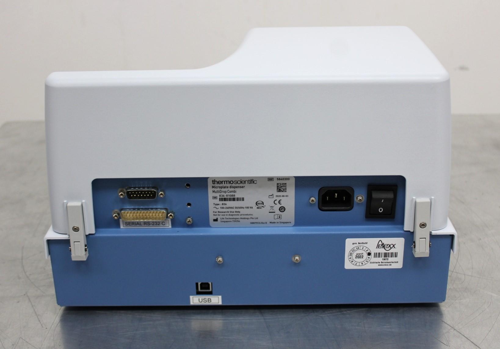 Thermo Scientific Microplate Dispenser MultiDrop Combi Type 836 Ref 5840300