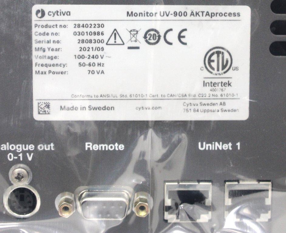 Cytiva Monitor UV-900 Akta Process Accessory 100-240V Turnkey Solution