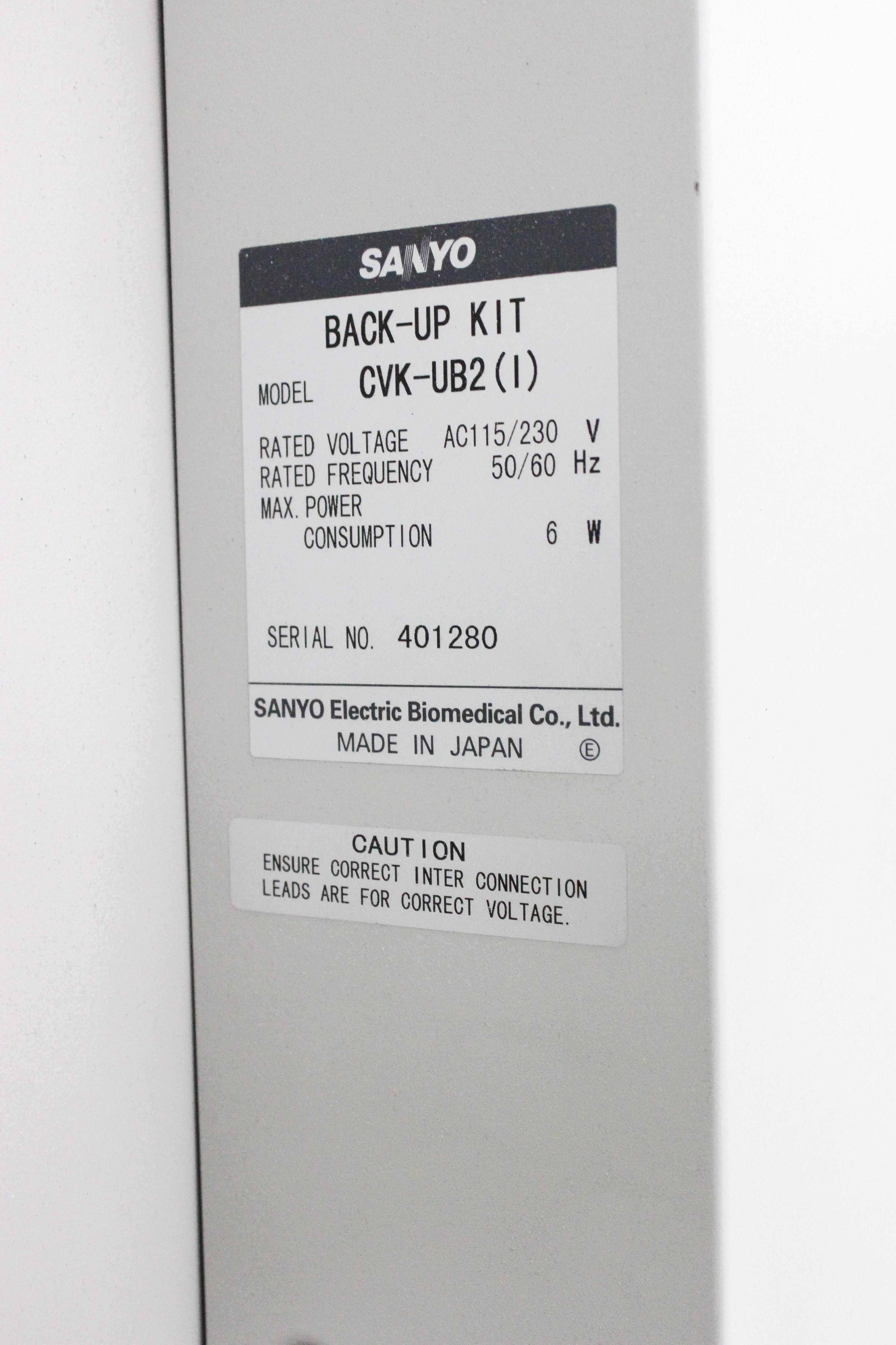 Sanyo MDF-U72VC Ultra-Low Temperature Freezer -80C 728L Large Laboratory