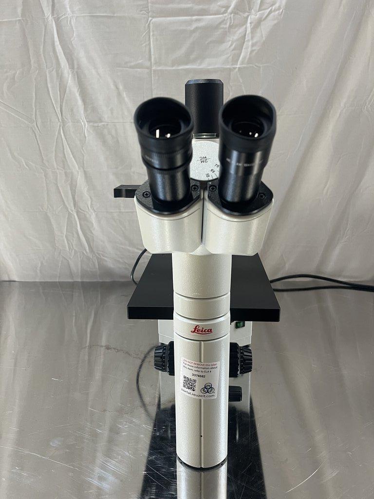 Leica DM IL Microscope Inverted LED Excellent Condition USA Unit