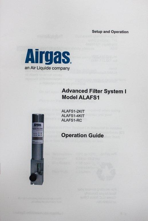 Airgas ALAFS1 Advanced Filter System Kit for Filtration Operations