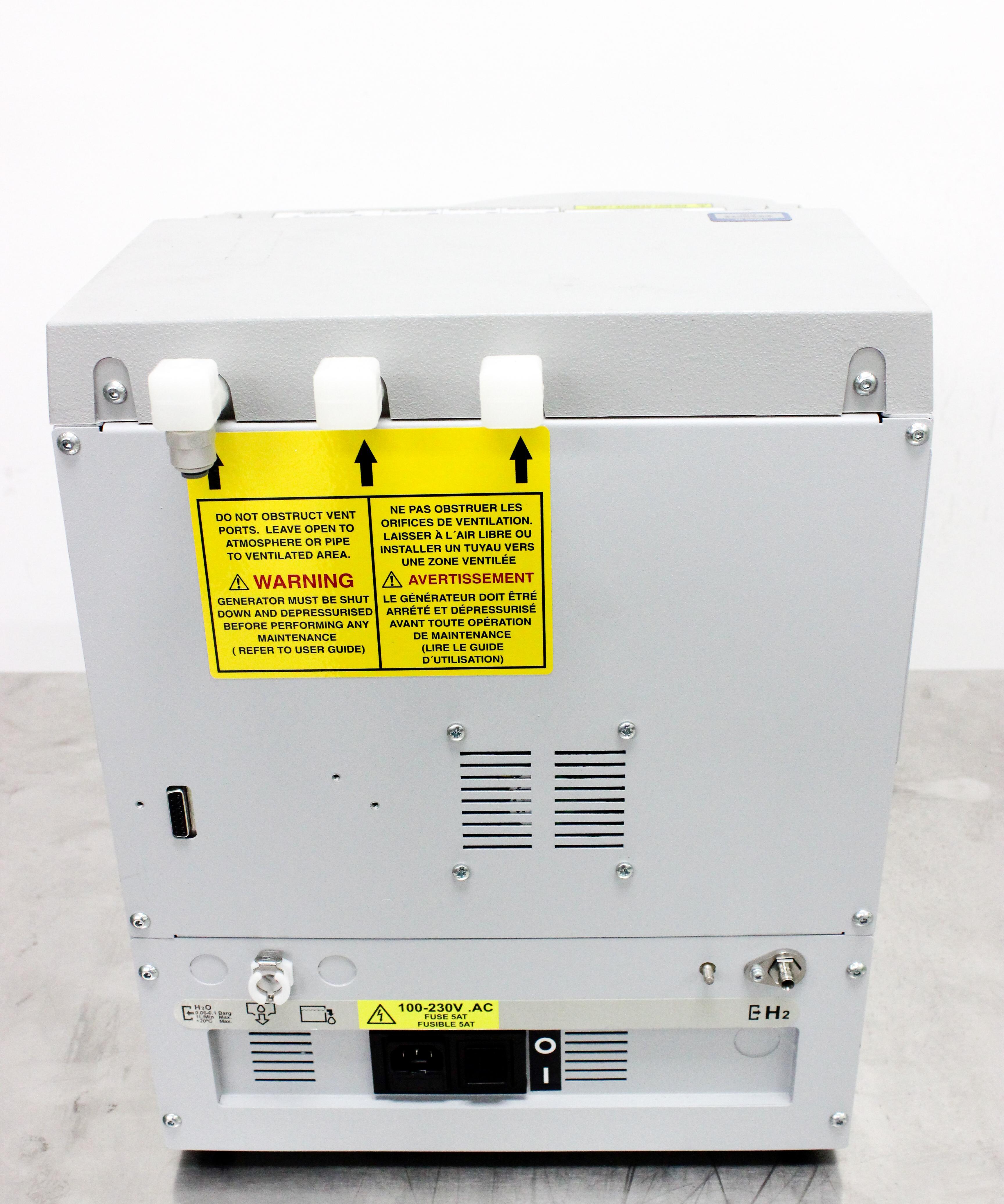 VWR H2PEM-510 Hydrogen Generator Lab Gas 99.9995% Pure 510cc/min U.S. Model