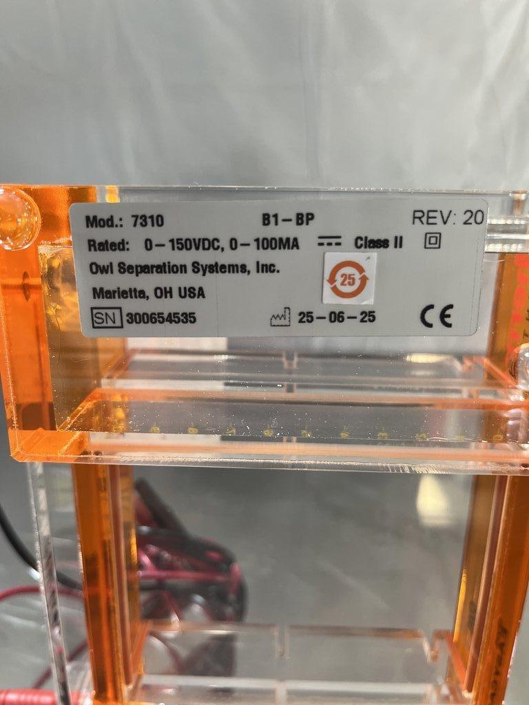 Owl Separation Systems 7310 Industrial Superfood Separation Equipment 0-150 VDC
