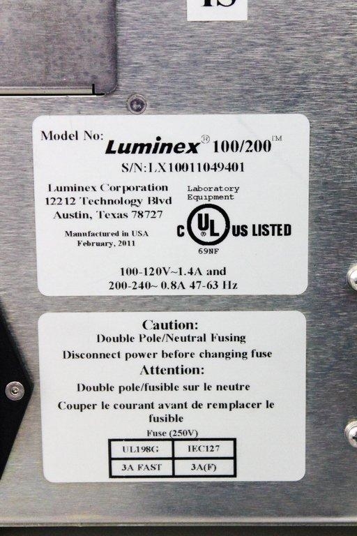 Invitrogen Luminex 100/200 System Cell Analyzer Complete W/ Computer 2018