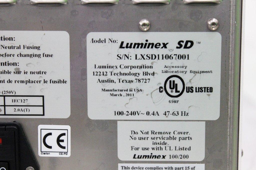 Invitrogen Luminex 100/200 System Cell Analyzer Complete W/ Computer 2018