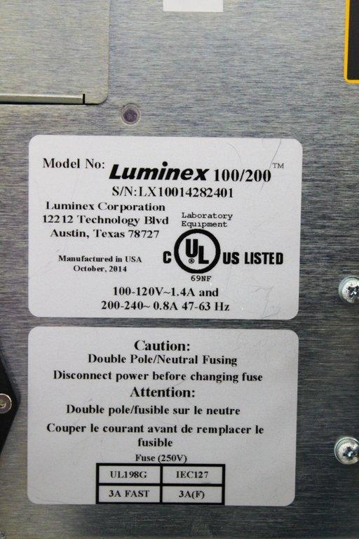 Bio-Rad Luminex Bio-Plex 200 Analyzer Includes Computer Software Functional