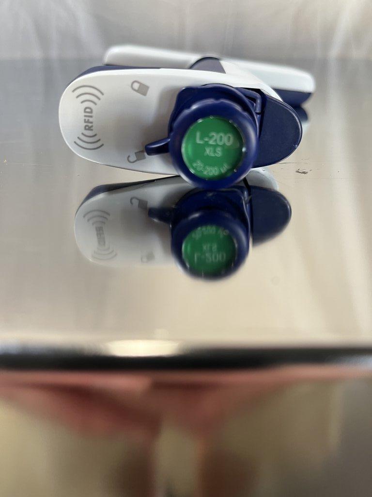 Rainin 12 Channel Pipet-Lite XLS Pipette 20-200uL Multi-channel Lab Tool