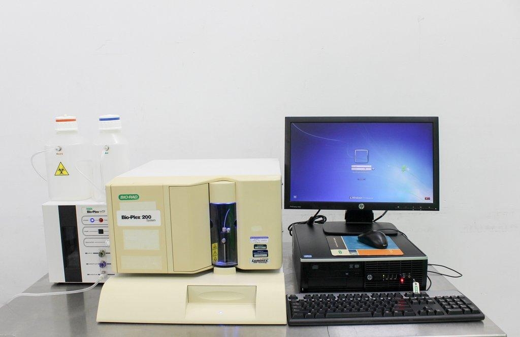 BIO-RAD Luminex Bio-Plex 200 System Analyzer, G Cond, 2014, No Comp/Software