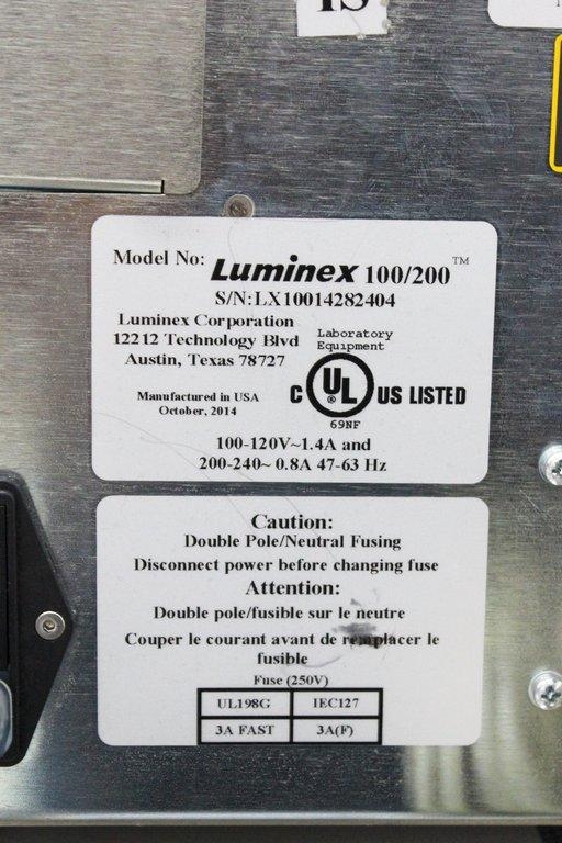 BIO-RAD Luminex Bio-Plex 200 System Analyzer with Computer & Software