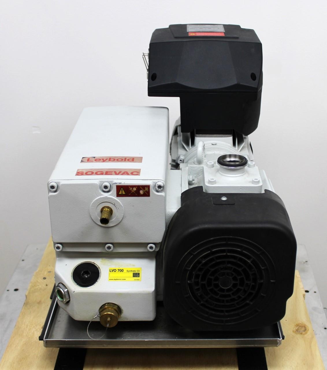 Leybold Sogevac SV 120 BIFC Vacuum Pump for Inert Gas Ranges