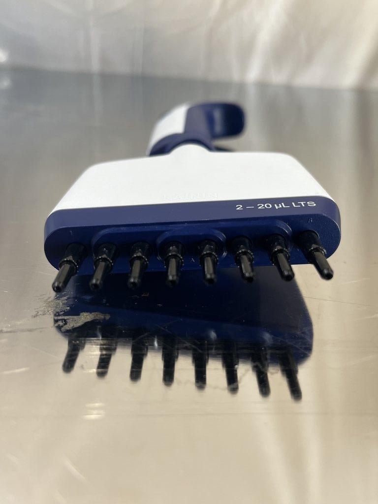Rainin 8-Channel 2-20uL Pipet-Lite XLS Pipette for Precision Liquid Handling