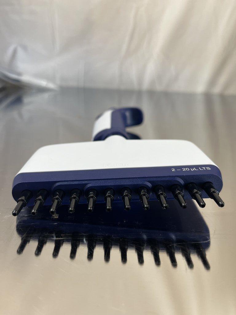 Rainin 12 Channel Pipet-Lite XLS Pipette 2-20uL Precision Liquid Handling